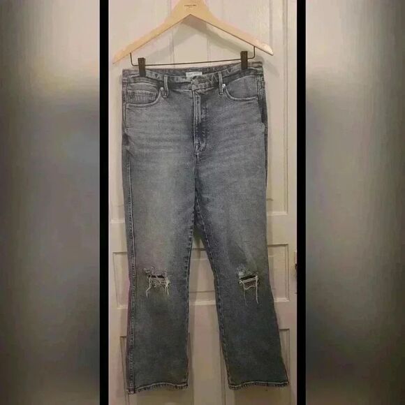 Good American Denim - Good American Distressed Jeans Size 10